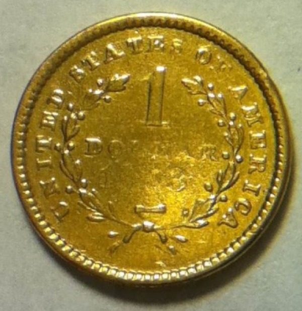 1853-Gold-Dollar