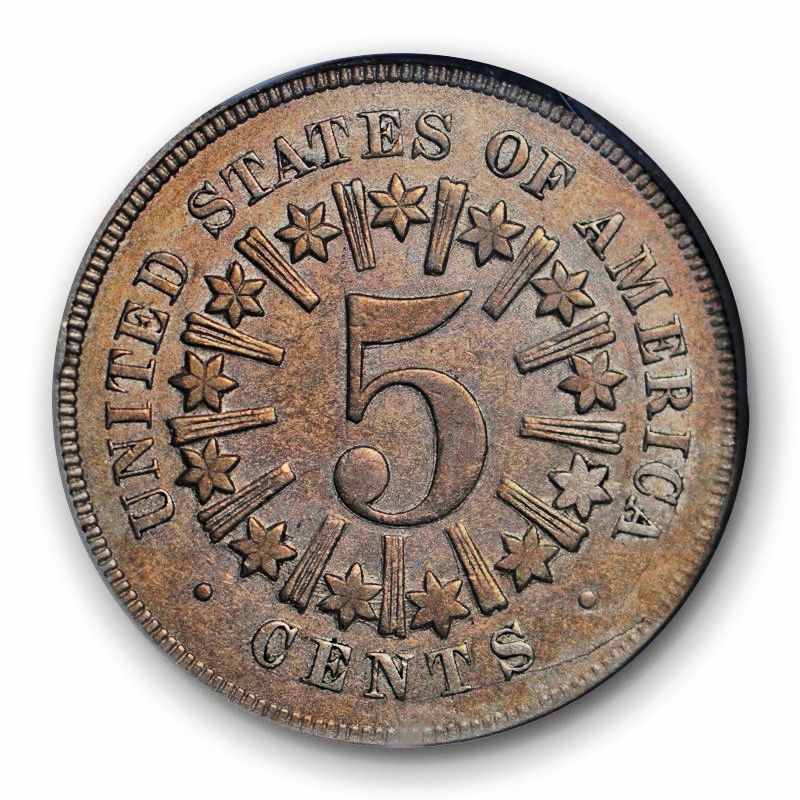 1867-W/Rays-Shield-Nickel---Last-Purchase-Of-The-Year