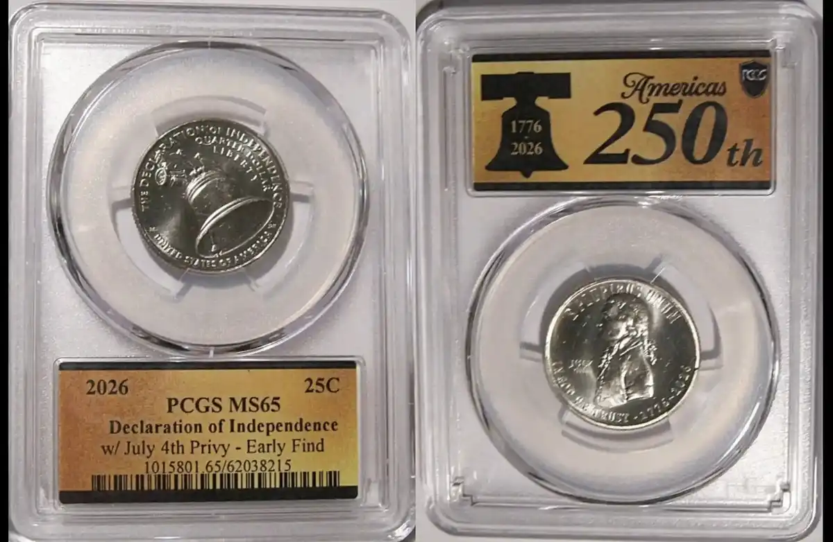 For-Sale:-1776~2026-Declaration-Of-Independence-Privy-Quarter-PCGS-MS-65