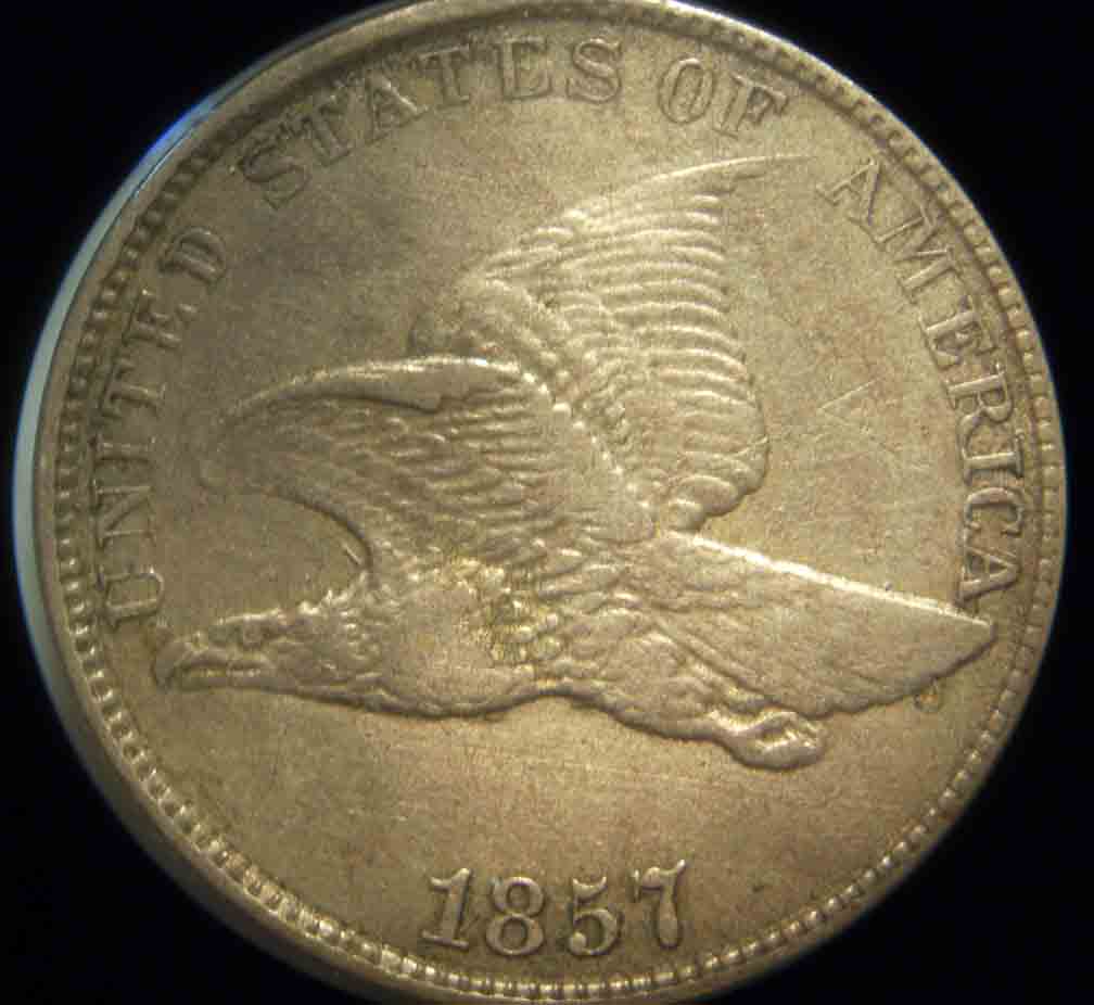 1857-Flying-Eagle-Cent,-DDO.-What-Snow-#?