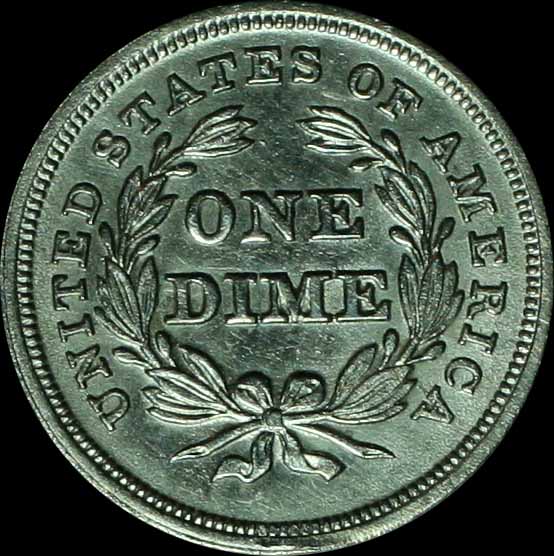 1837-Seated-Liberty-Dime,-Small-Date