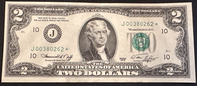 1976-$2-Federal-Reserve-Note---Kansas-City-Star-Note---Possible-Gem-Grade?