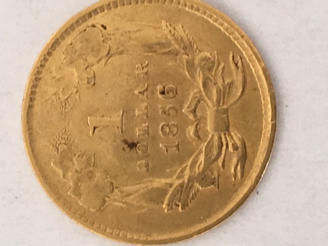 1856-Gold-Indian-Head-Dollar