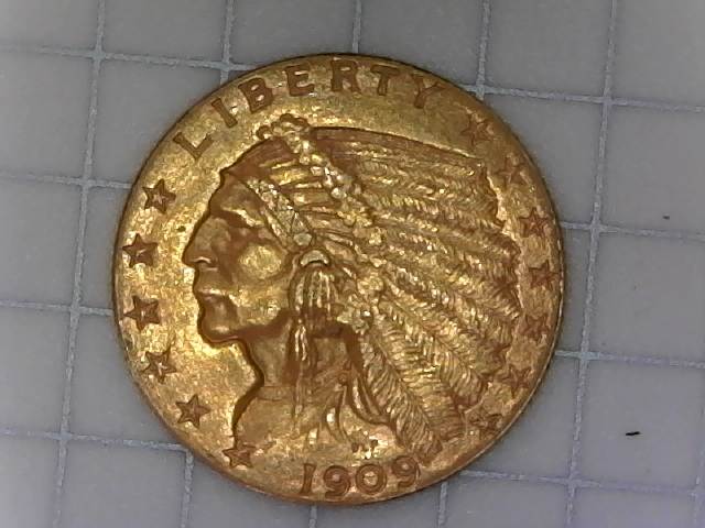1909-$2-1/2-Gold-Coin-Grade/Value?