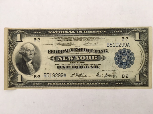 1918-$1-Bill-Need-Help-With-Grading/Value