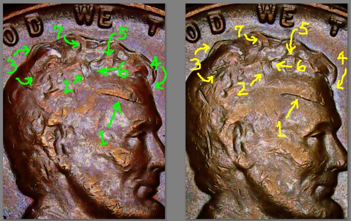 Twin-1956-Wheat-Cents-With-Exact-Errors-On-Obverse-And-Reverse
