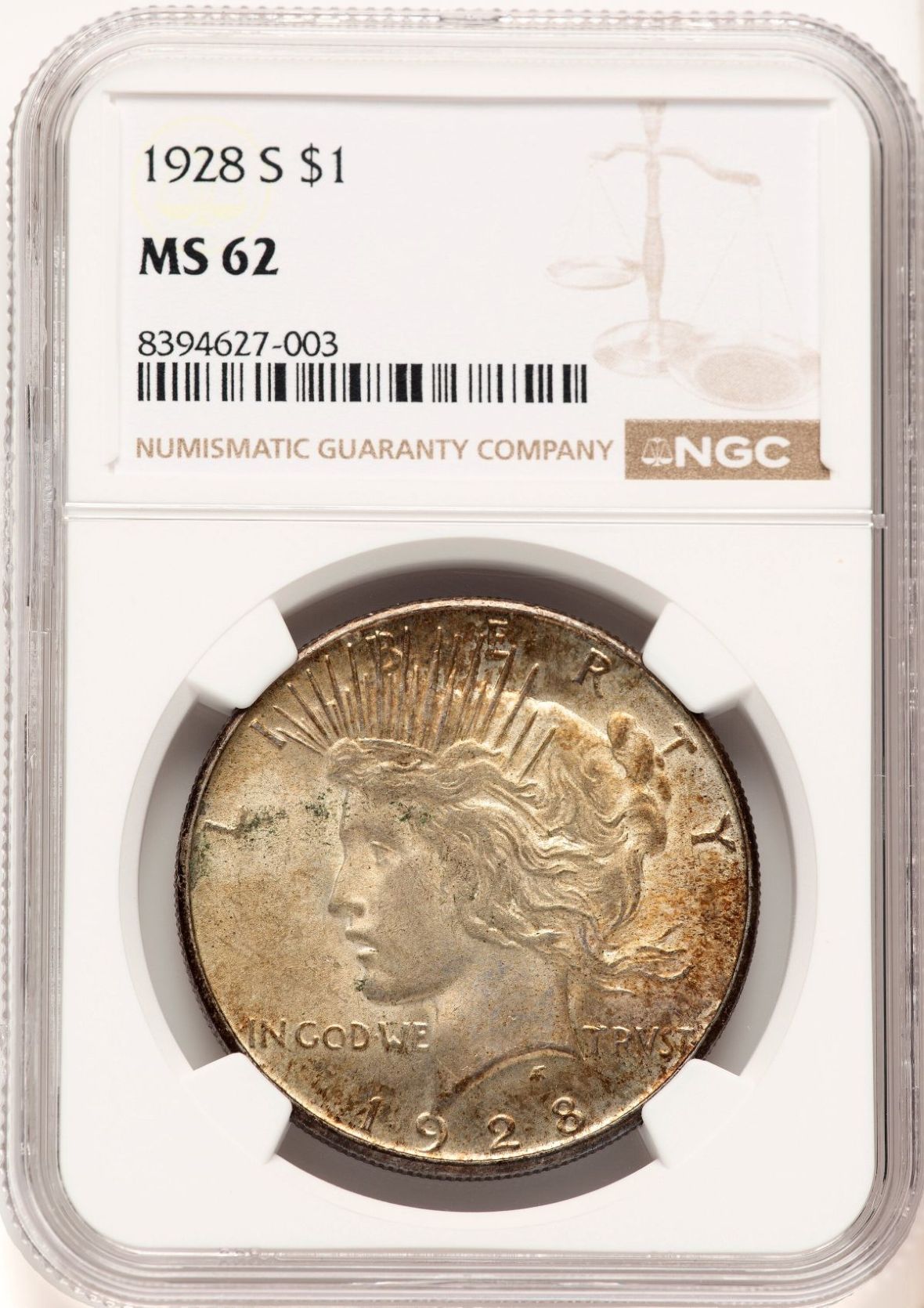 Stiff-Upper-Lip?-What-Is-That-Thing-On-This-1928-S-Peace-Dollar?