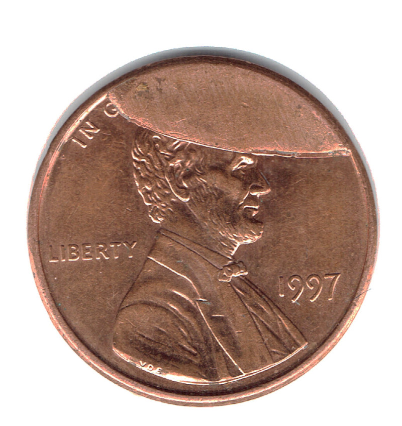 1997-Lincoln-Penny---Die-Break-Or-C.u.d.-Error