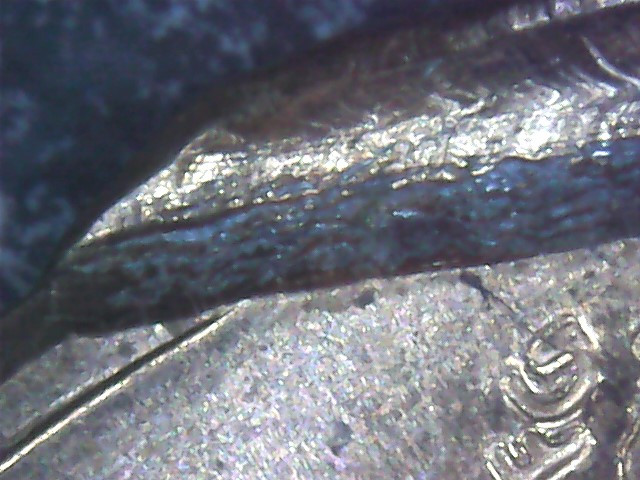 2007-Lincoln-Cent-Strikethrough,-Clip-Or-Post-Damage-?