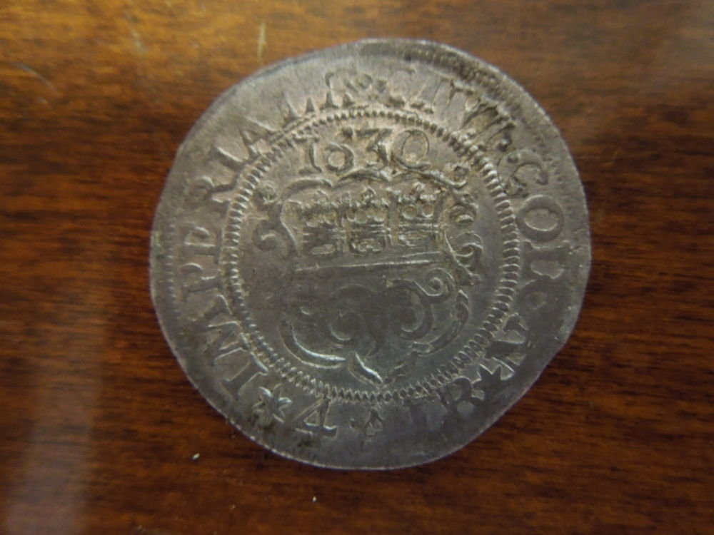Unknown-Medieval-Coin,-Probably-Silver