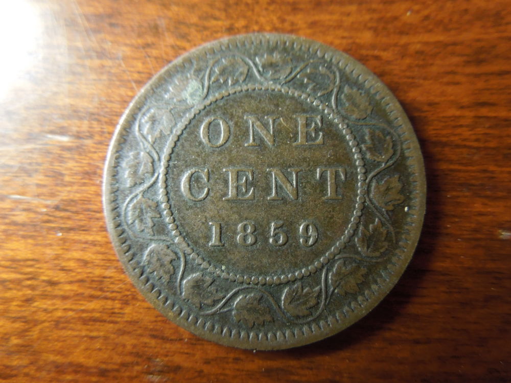 1859-Canadian-Cent-Variety-And-Grade