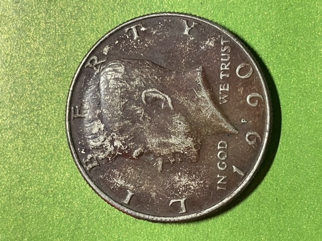 1990-Kennedy-Half-Dollar-Brown