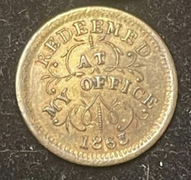 R.-R.-Landon-Sutler-Token,-1st-Regiment-US-Mounted-Forces