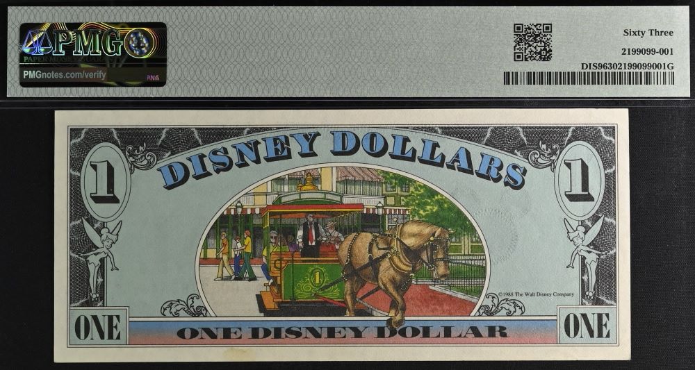Graded-Disney-Dollars