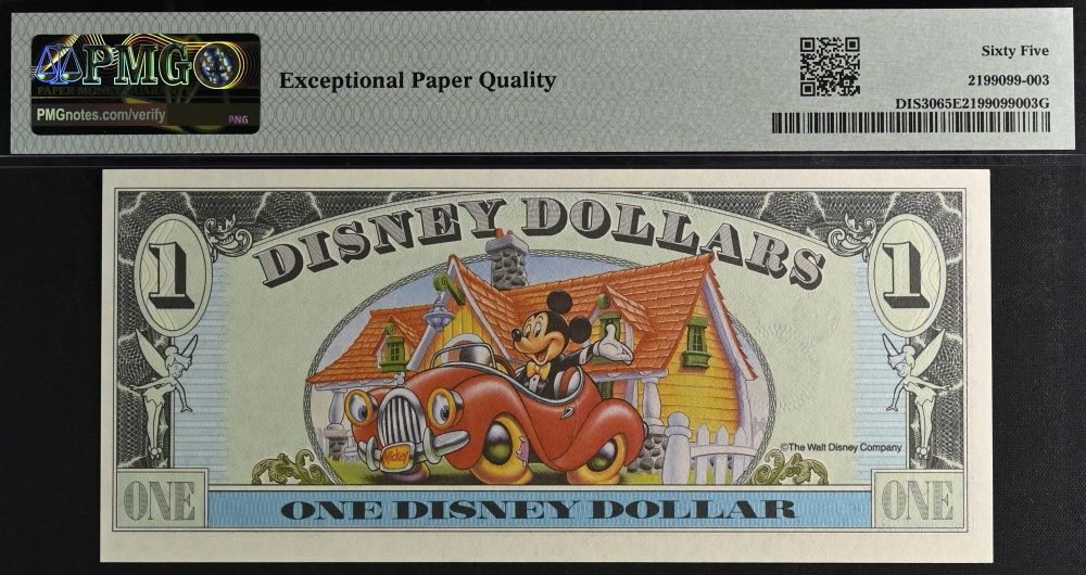 Graded-Disney-Dollars