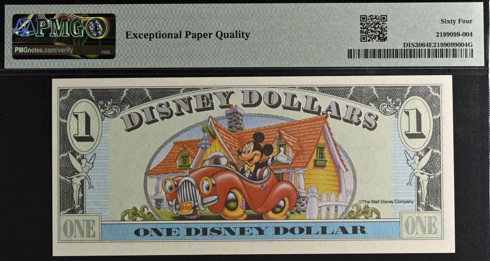 Graded-Disney-Dollars