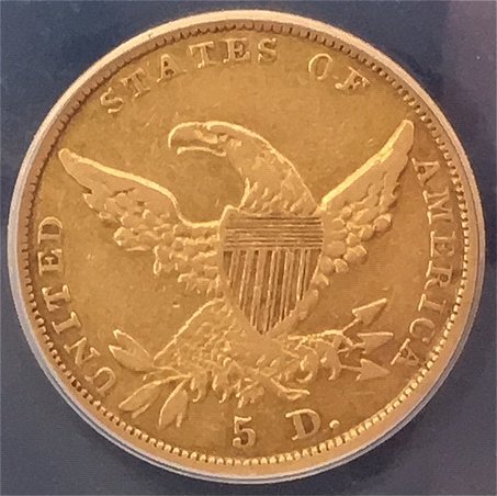 1856-S-$3-Gold-X2,-1836-$5-Classic-Gold