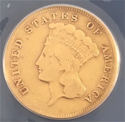 1856-S-$3-Gold-X2,-1836-$5-Classic-Gold