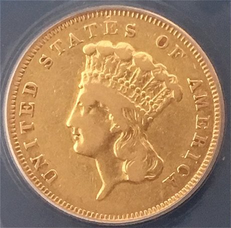 1856-S-$3-Gold-X2,-1836-$5-Classic-Gold