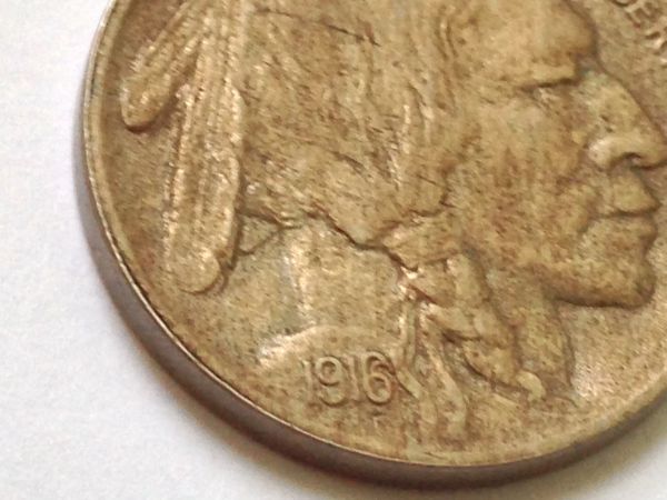 1916-Double-Die-Buffalo-Nickel