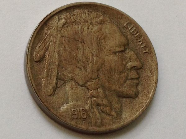 1916-Double-Die-Buffalo-Nickel