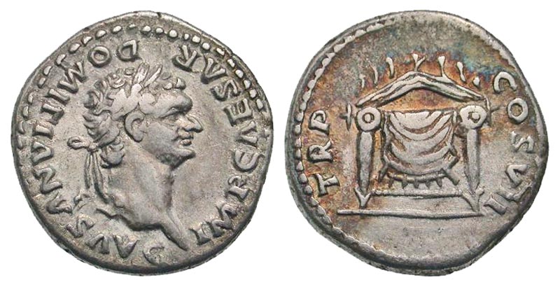 Scarce-Denarius-Of-Domitian