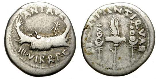 Marc-Antony-Denarius