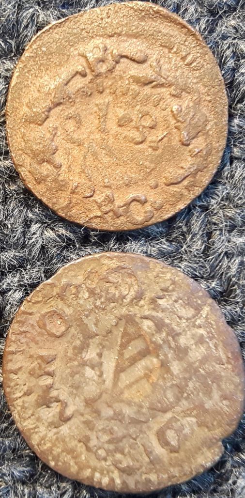 Unidentified-Possibly-European-Coins-With-A-Globe-Like-Thing