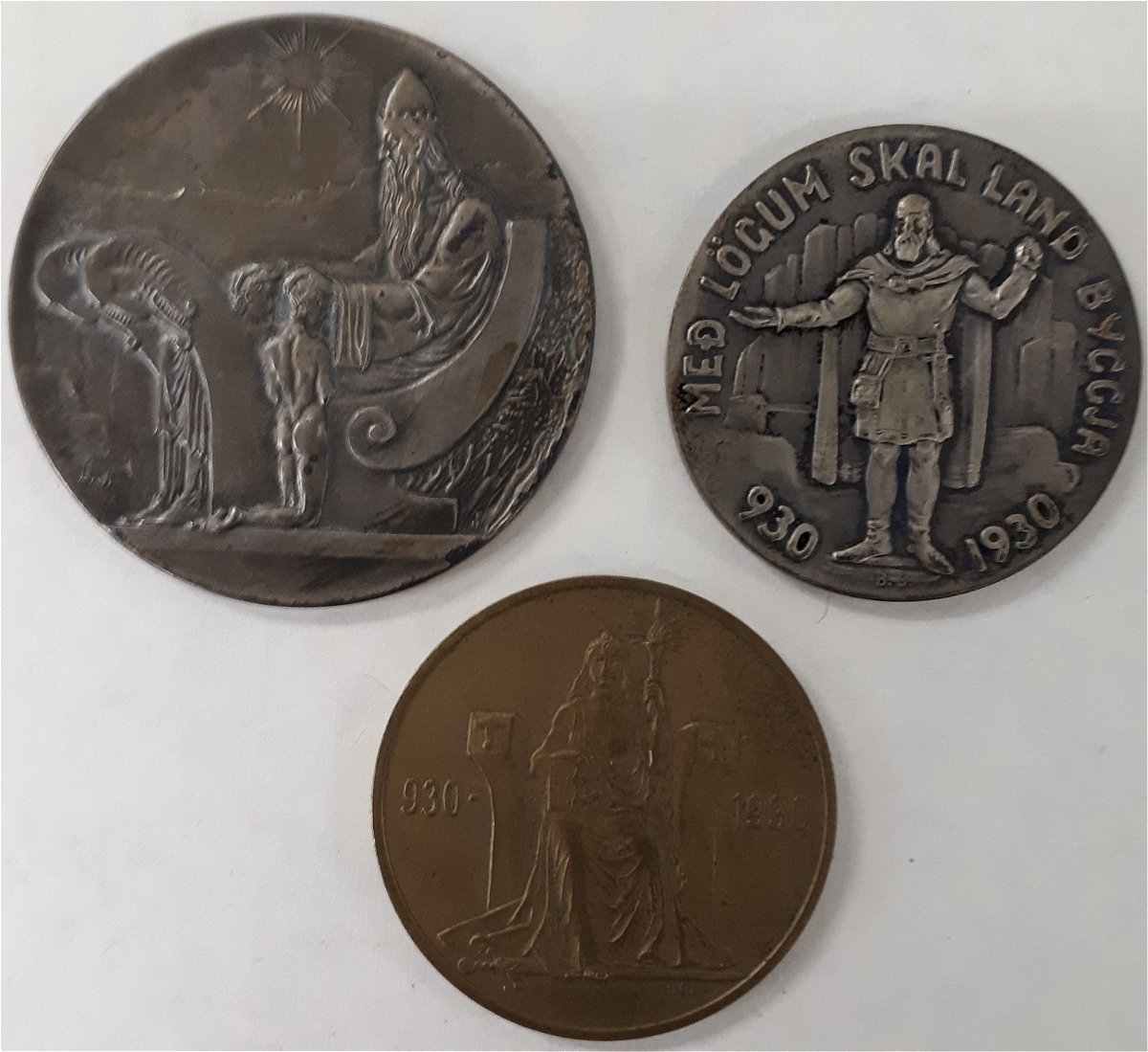 Iceland-Medal-Set-From-1930:-Valuation-Estimate-Requested