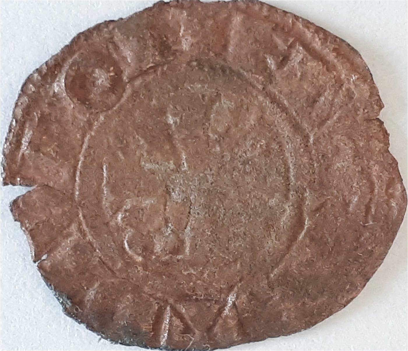 Medieval-Coin-For-Attribution.-Looks-To-Be-Copper,--Looks-To-Be-Abused