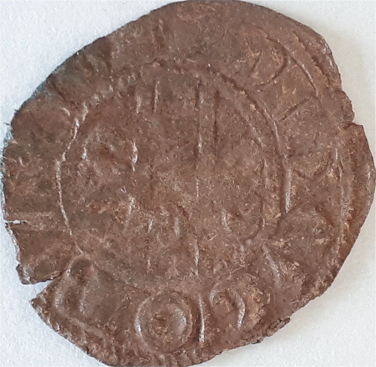 Medieval-Coin-For-Attribution.-Looks-To-Be-Copper,--Looks-To-Be-Abused