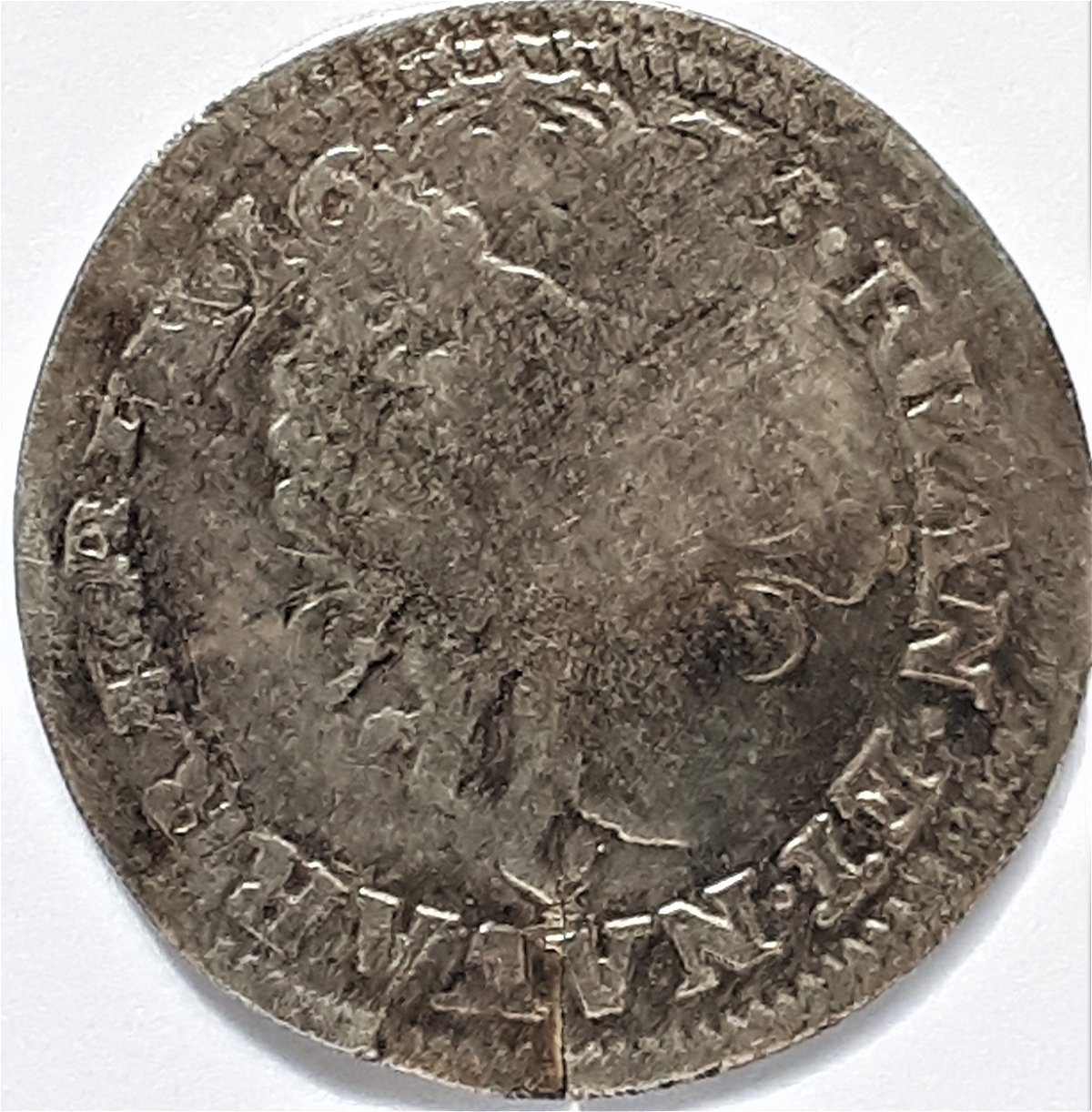 French-Coin-Of-Unknown-Attribution-Dated-1675,-Of-Louis-14th.