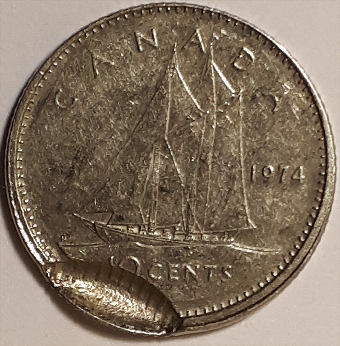 1974-10-Cent-Canada:-How-Was-This-Error-Caused-Or-Is-It-Even-An-Error?