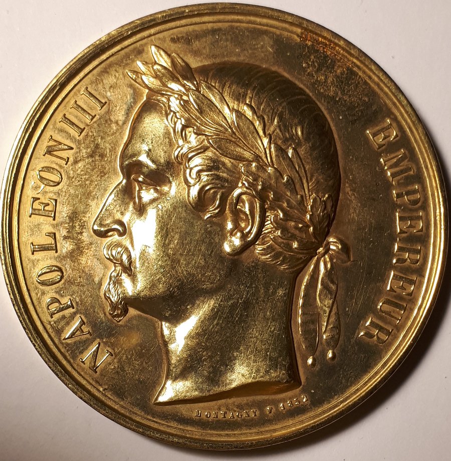 French-Medal:-Exposition-Universelle-1855:-Any-More-Information?
