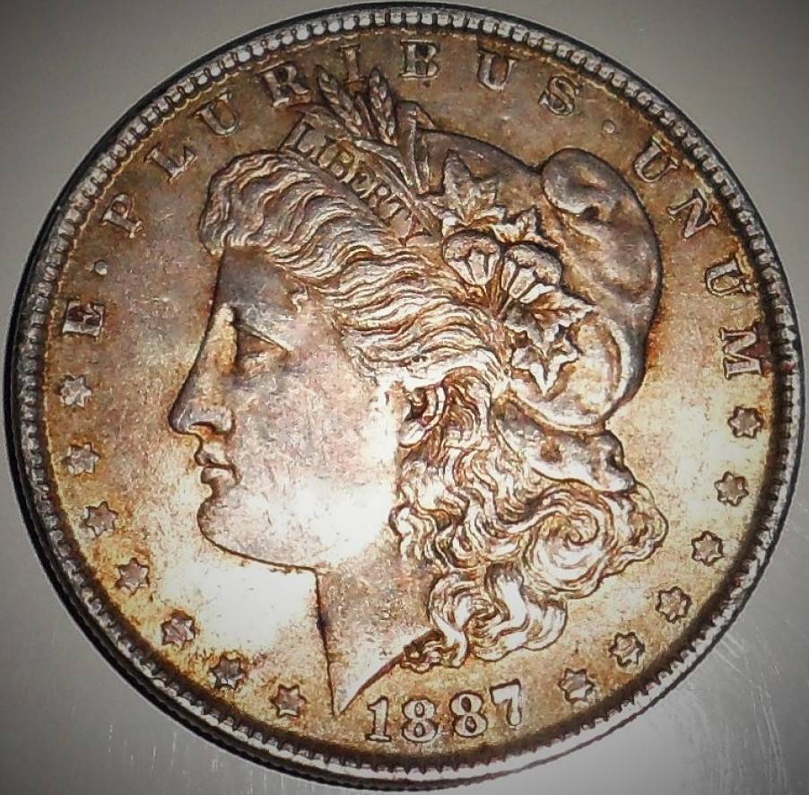 Opinions-On-Obverse,1887-Morgan-Dollar