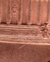 1999-D-Penny-Looks-Like-A-VAMpire-Bit--Lincon's-Neck-:
