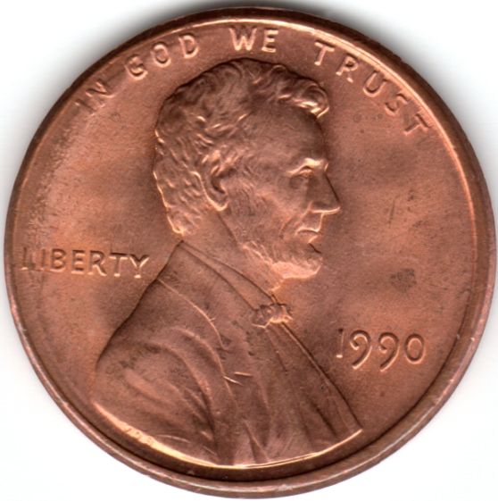 1990-Cent?off-Center-Strike-Or-Broadstrike?--Beautiful-Color