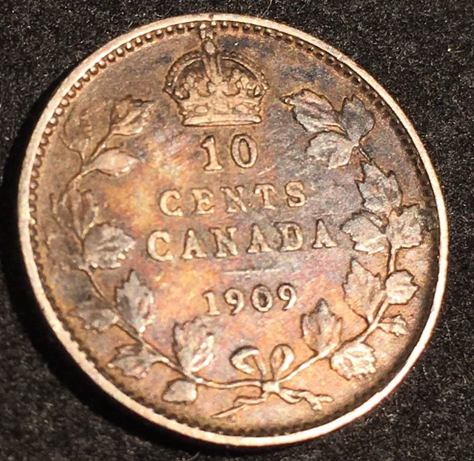 1909-10-Cents---Type-Of-Leaves