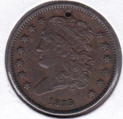 1835-Half-Cent---Grade,-Reasonable-Value?