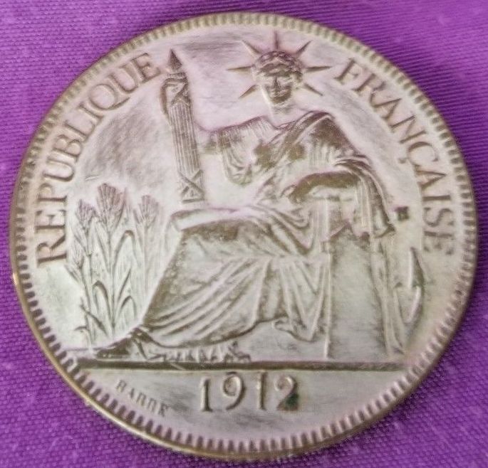 French-Indo-China-Piastre---Numismatic-Forgery-Or-Contemporary-Counterfeit?