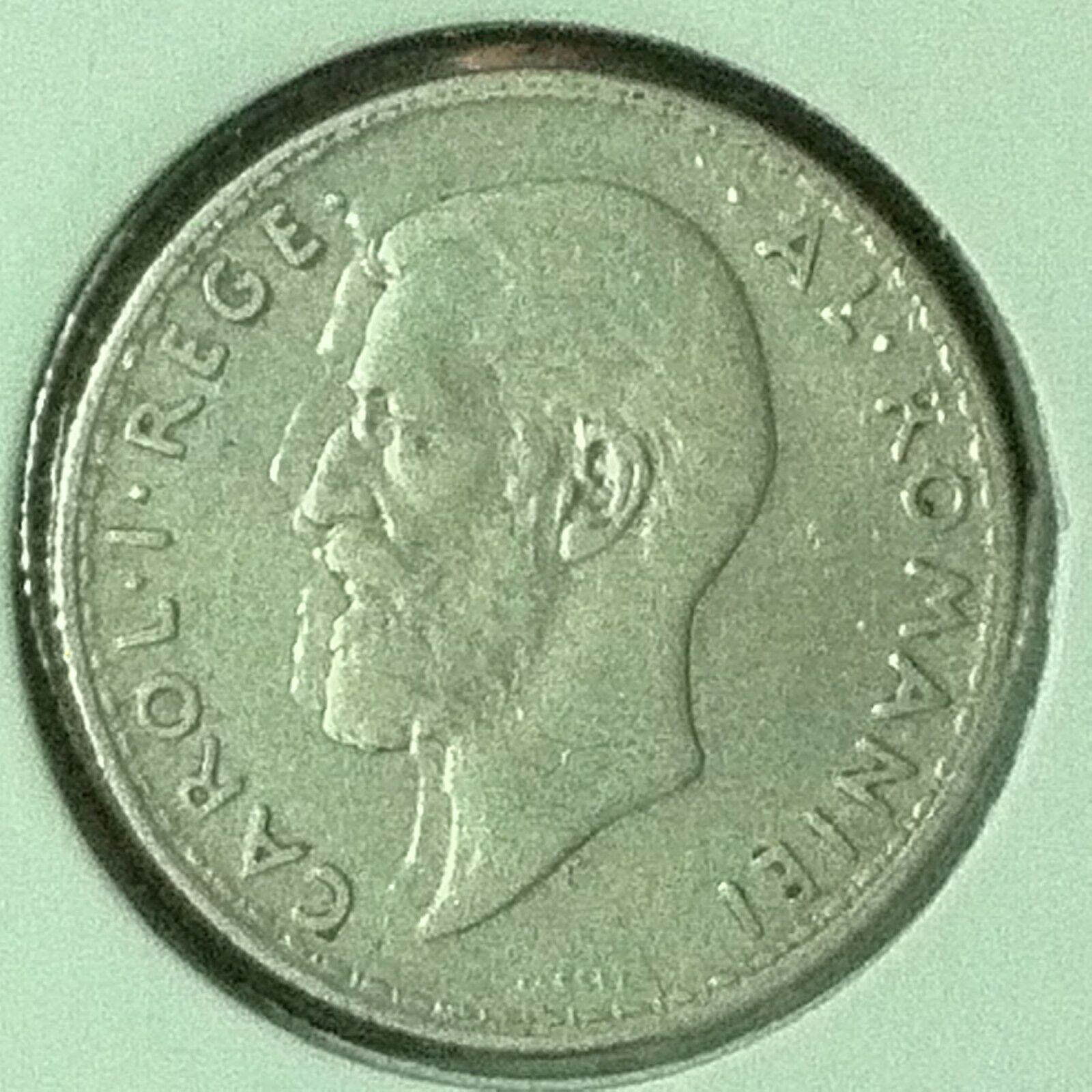 1912-Romania-Leu-With-Doubling