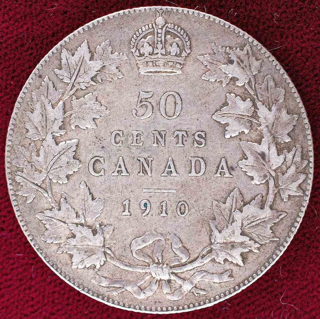 Canada-1910-50-Cents-For-Grading