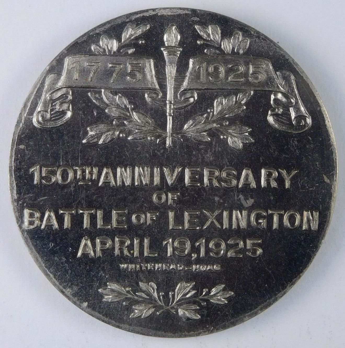 Whitehead-Hoag-1925-Battle-Of-Lexington-150th-Anniversary-Commemorative-Medal