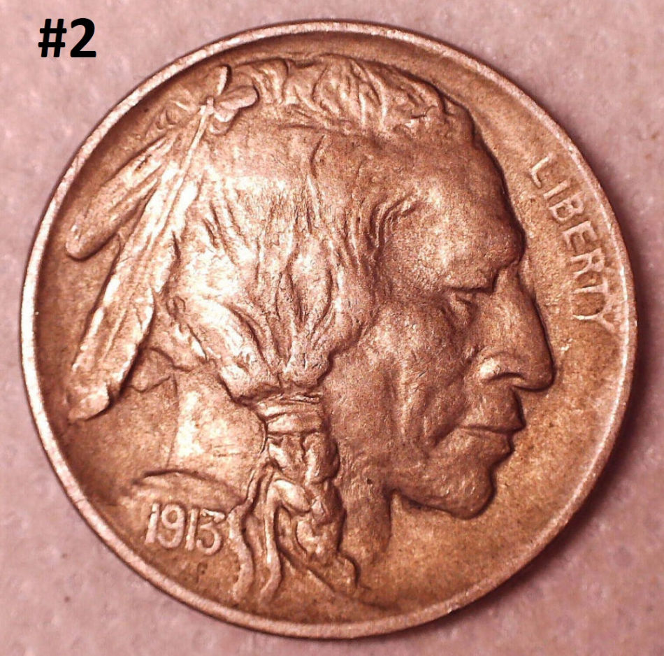 Pair-Of-Type-I-1913-Buffalos-For-Grading