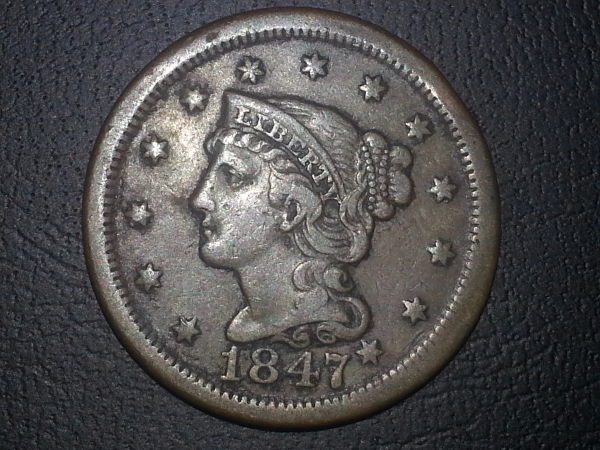 1847-Large-Cent---Error-Or-Damaged?