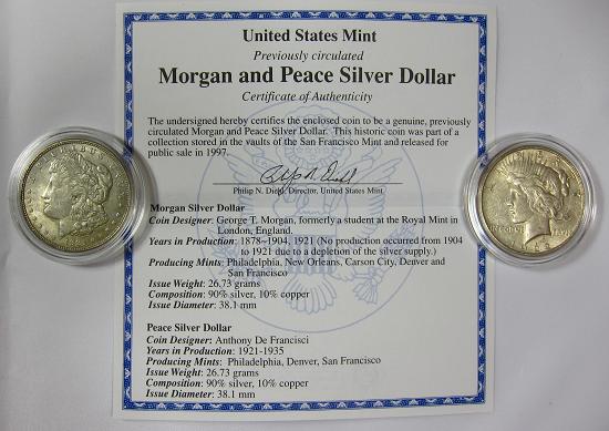 1997-Mint-Release-Of-Morgan-Dollars