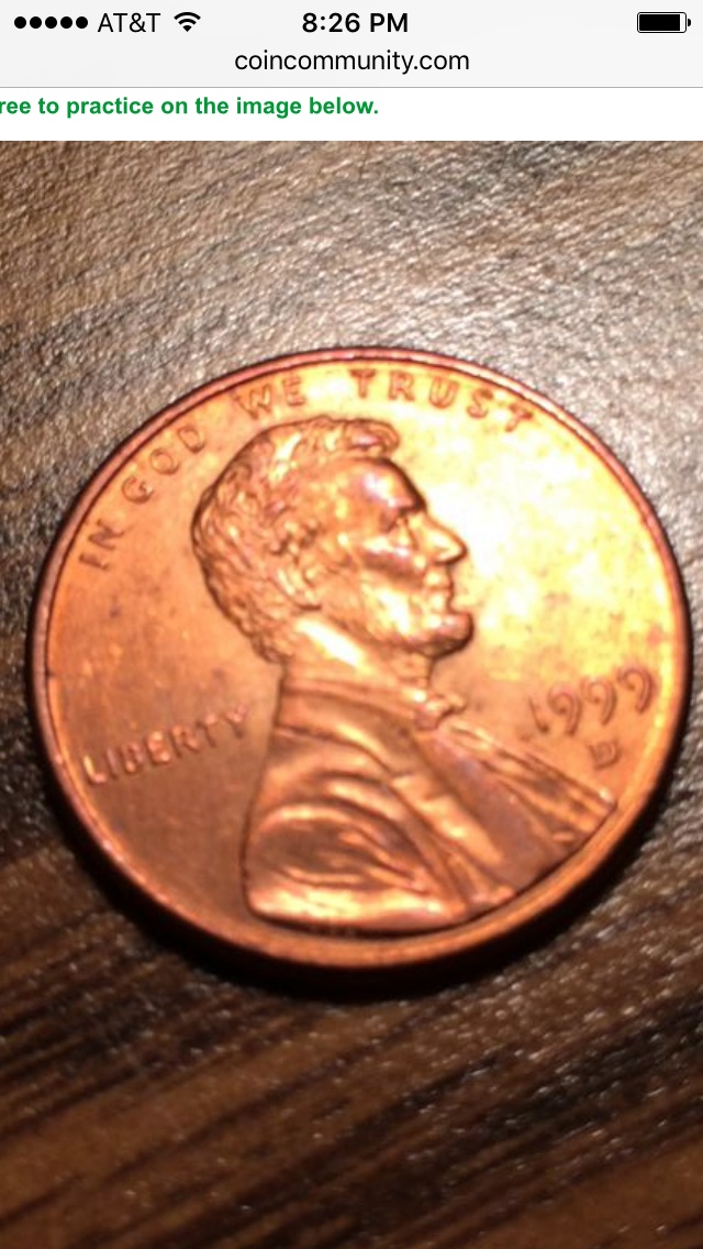 1999-D-Lincoln-Cent-That-Has-Unusual-Purple-Color