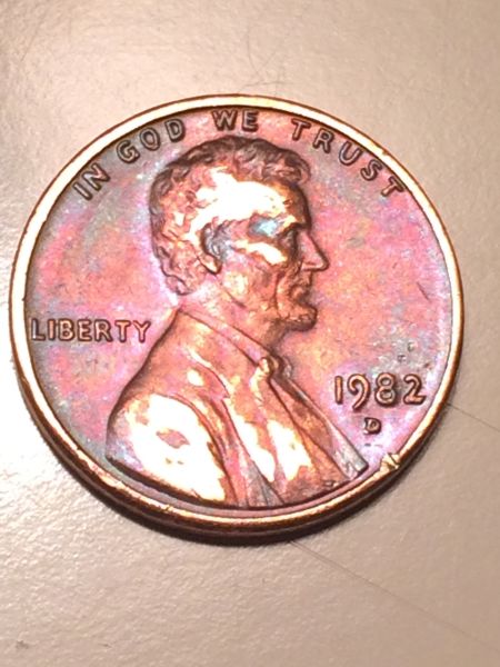 1982-Cent-Dye-Color-?