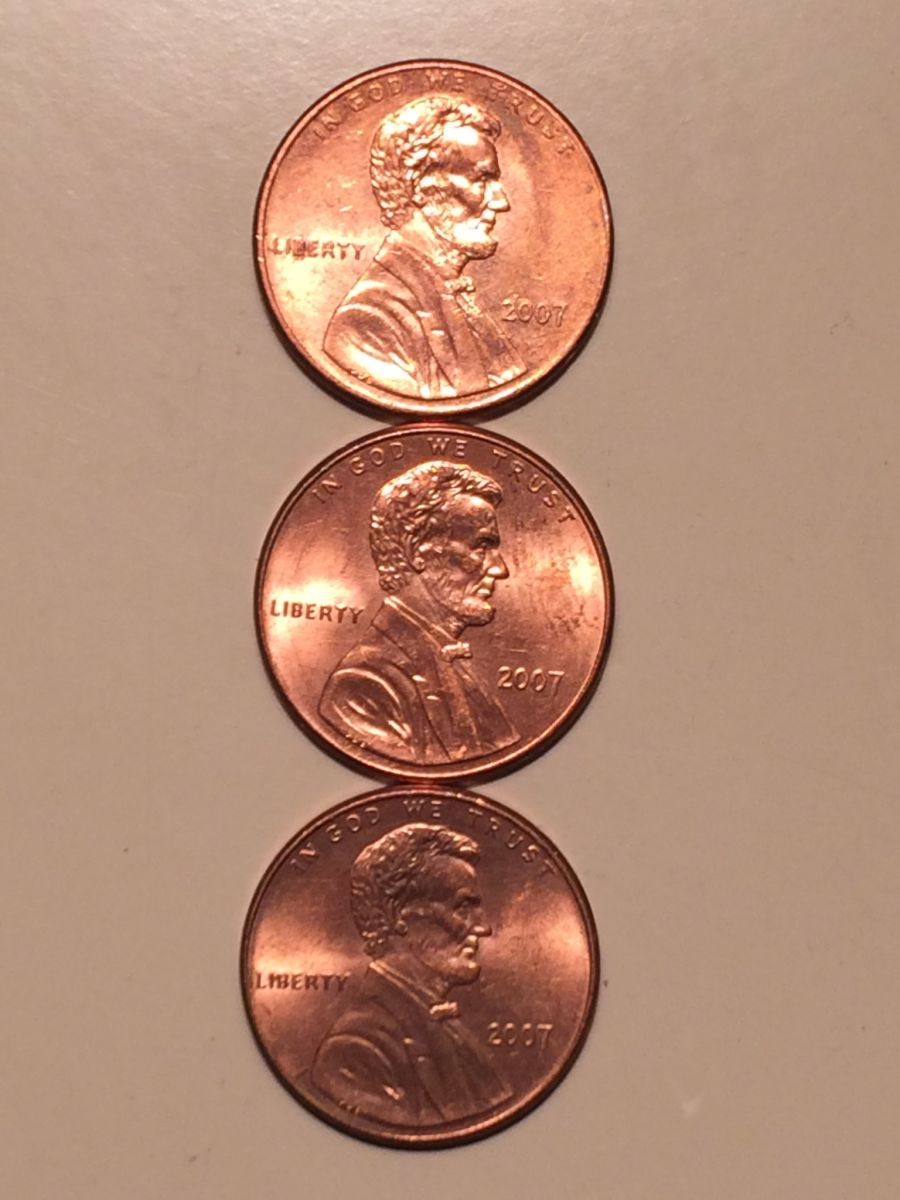 2007-Cent-All-Three-Look-Different-.-Is-It-Because-Being-In-Circulation-?