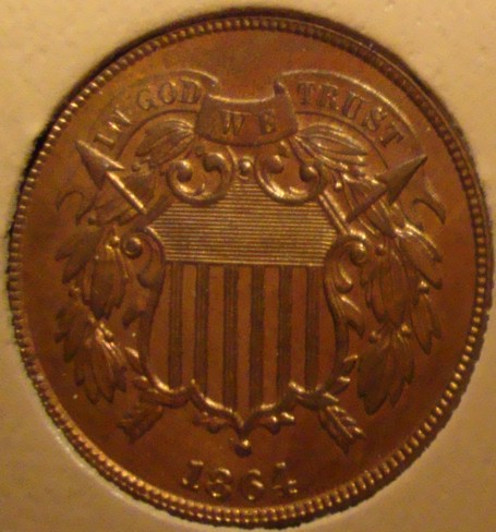 Two-Cent-Piece-Minted-Coin-Or-Medal-Style